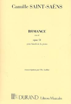 Saint-Saens, Camille: Romance op.51 pour hautbois et piano 