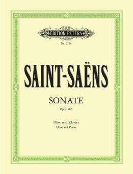 Saint-Saens, Camille: Sonate op.166 für Oboe und Klavier (Urtext) 