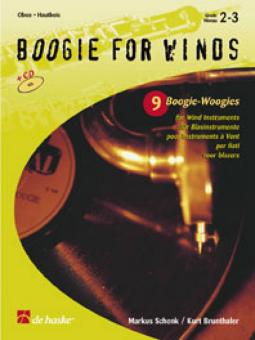 Schenk, Markus: Boogie for Winds (+CD) 9 Boogie-Woogies für Oboe 