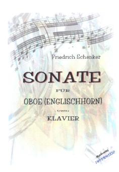 Schenker, Friedrich: Sonate für Oboe (Englischhorn) und Klavier 
