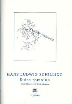 Schilling, Hans Ludwig: Suite romaine für 2 Oboen und Englischhorn Partitur und Stimmen 