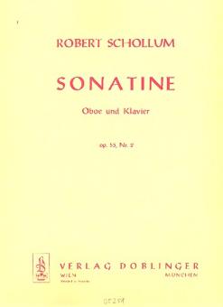 Schollum, Robert: SONATINE NR.2 OP.55 FUER OBOE UND KLAVIER 