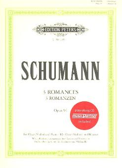 Schumann, Robert: Romanzen op.94 (+CD) für Oboe und Klavier 