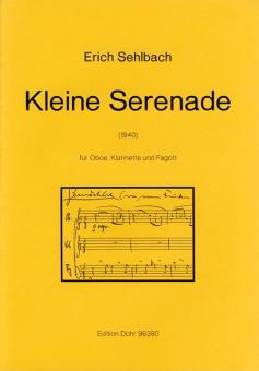 Sehlbach, Erich: Kleine Serenade für Klarinette, Oboe und Fagott, Partitur und Stimmen 