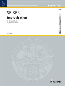 Seiber, Mátyás: Improvisation for oboe and piano 