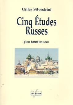 Silvestrini, Gilles: 5 Études russes pour hautbois 
