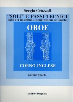 Soli e passi tecnici vol.4 per oboe o corno inglese  (19. Jahrhundert) 