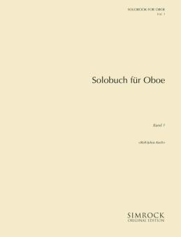 Solobuch Band 1 für Oboe 