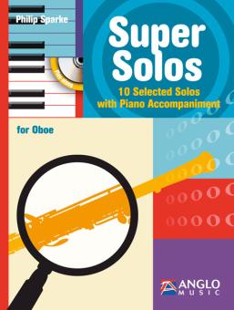 Sparke, Philip: Super Solos (+CD) for oboe and piano 