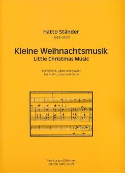 Ständer, Hatto: Kleine Weihnachtsmusik für Violine, Oboe und Klavier, Stimmen 