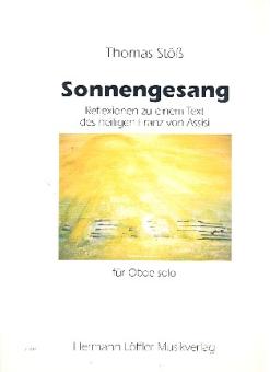 Stöß, Thomas: Sonnengesang für Oboe  