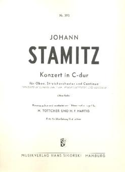 Stamitz, Johann Wenzel Anton: Konzert C-Dur für Oboe, Streichorchester und Bc, Oboe 