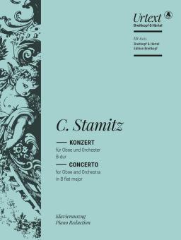 Stamitz, Karl Philipp: Konzert B-Dur für Oboe und Orchester, für Oboe und Klavier 