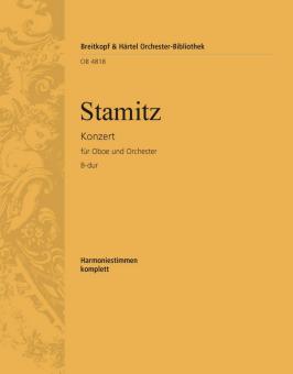 Stamitz, Karl Philipp: Konzert B-Dur für Oboe und Orchester, Harmonie 