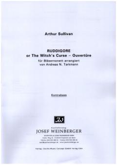 Sullivan, Arthur Seymour: Ruddigore or 'The Witch's Curse' für Flöte, 2 Oboen, 2 Klarinetten, 2 Hörner, 2 Fagotte, Stimmen 
