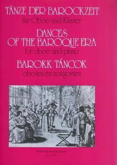Tänze der Barockzeit für Oboe und Klavier 