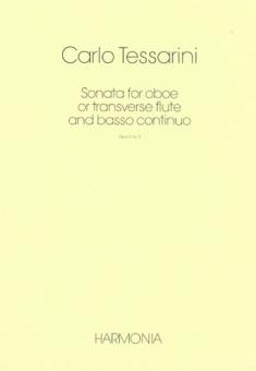 Tessarini, Carlo: Sonate D-Dur op.2,3 für Oboe (Flöte) und Bc 