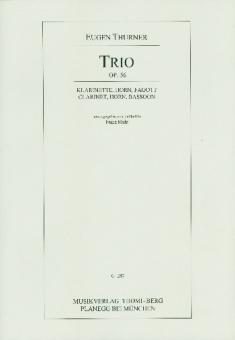 Thurner, Friedrich Eugen: Trio op.56 für Oboe, Klarinette und Fagott, Stimmen 