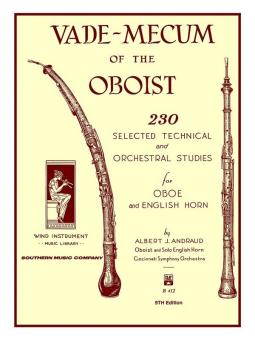 Vade-mecum of the Oboist 230 selected technical and orchestral studies 