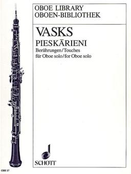 Vasks, Peteris: Piesk?rieni für Oboe solo 