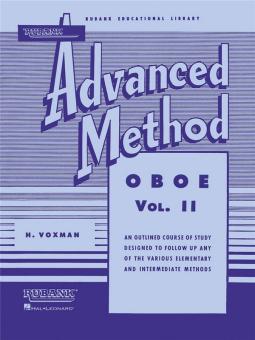 Voxman, Himie: Advanced Method vol.2 for oboe  