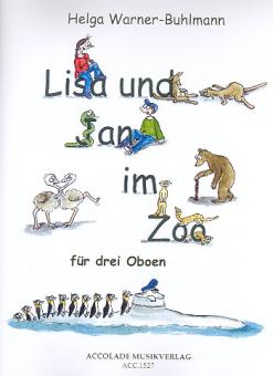 Warner-Buhlmann, Helga: Lisa und Jan im Zoo für 3 Oboen, Partitur und Stimmen 