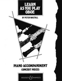 Wastall, Peter: Learn As You Play Oboe für Oboe und Klavier, Lehrerband 