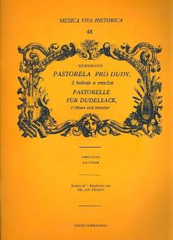 Weismann: Pastorelle für Dudelsack, 2 Oboen und Streicher, Partitur 