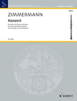 Zimmermann, Bernd Alois: Konzert für Oboe und kleines Orchester für Oboe und Klavier, (1952) 